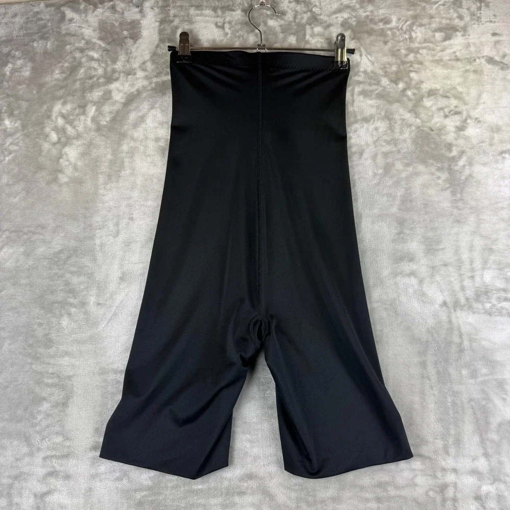 SPANX by Sara Blakely Black‎ High Waisted Tummy Control Shaping Shorts M (1405)